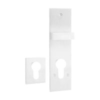 Escutcheon & Snib Set 145x40mm White - suits myLock in White