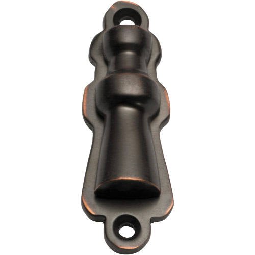 Escutcheon Covered Antique Copper H60xW20mm in Antique Copper