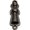 Escutcheon Covered Antique Copper H60xW20mm in Antique Copper