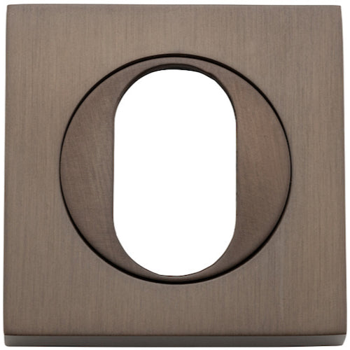 Escutcheon Oval Square Pair Signature Brass H52xW52xP10mm in Signature Brass