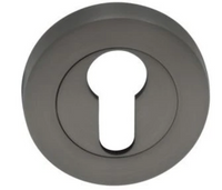 Euro Escutcheon (Pair) in Graphite Nickel