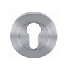 Euro Escutcheon (Pair) in Satin Stainless
