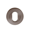 Astron Round Oval Escutcheon [Single] in Graphite Nickel