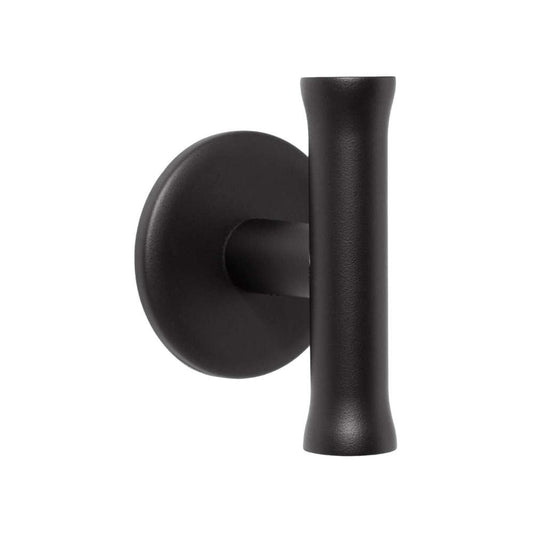 NOUR EV102ZL/64 unsprung lever handle without logo on rose satin black * in Satin Black