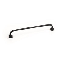 Momo FLOID cabinet pull handle in matte black finish, sleek modern design for kitchen or furniture cabinetry.