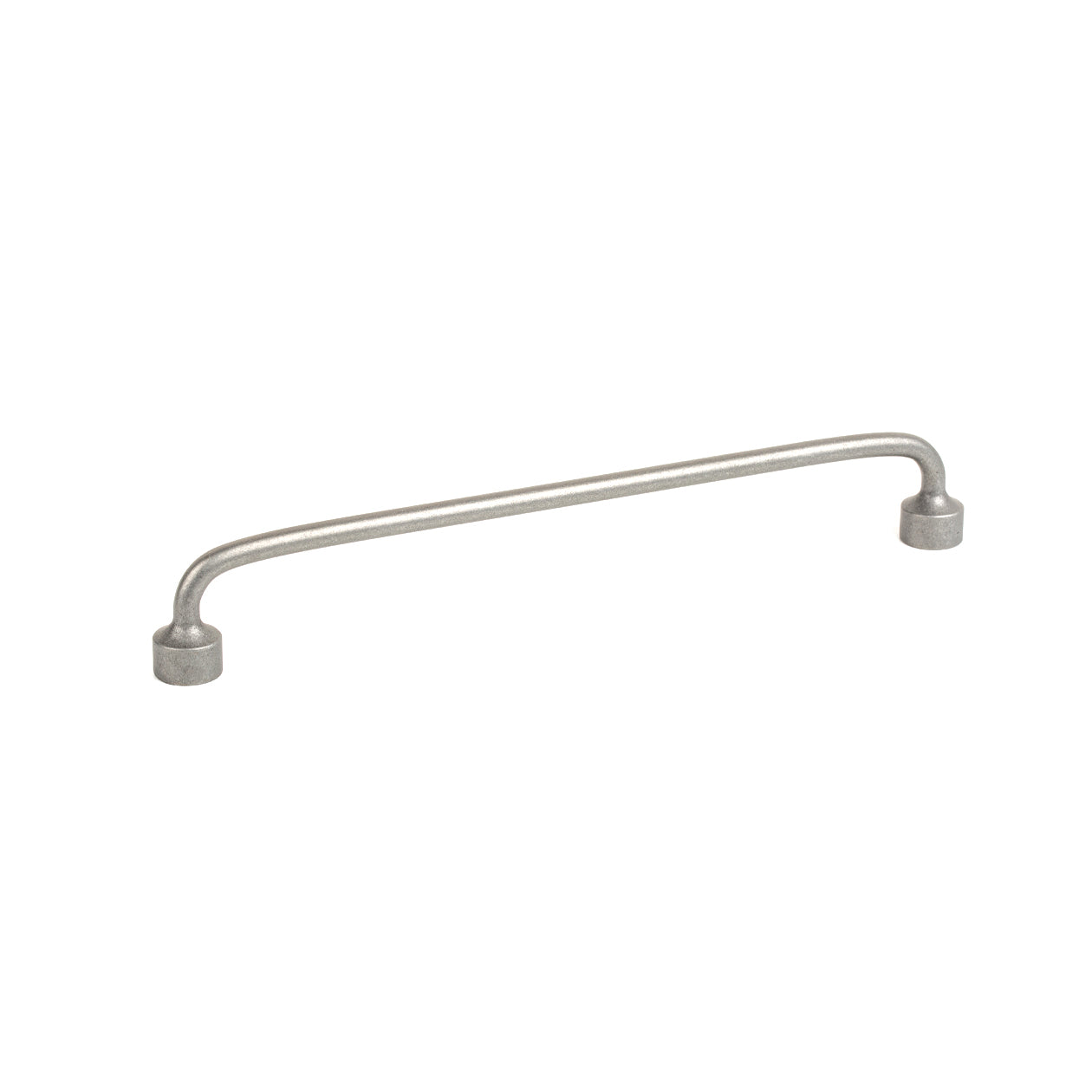 Momo FLOID cabinet pull handle in brushed nickel finish, sleek modern design for kitchen or furniture cabinetry.