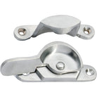 Sash Fastener Narrow Satin Chrome L69xW17mm in Satin Chrome