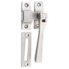 Casement Fastener Square Satin Chrome W35xP30 in Satin Chrome