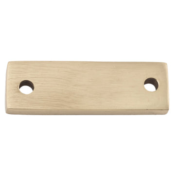 Casement Fastener Spacer Square Polished Brass H51xW16xT6mm CTC 39mm (+/-1mm) in Polished Brass
