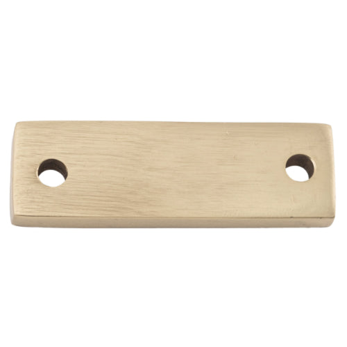 Casement Fastener Spacer Square Polished Brass H51xW16xT6mm CTC 39mm (+/-1mm) in Polished Brass
