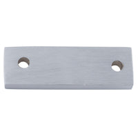 Casement Fastener Spacer Square Satin Chrome H51xW16xT6mm CTC 39mm (+/-1mm) in Satin Chrome