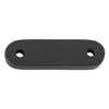 Casement Fastener Spacer Teardrop Matt Black H55xW16xT6mm CTC 39mm (+/-1mm) in Matt Black