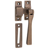 Casement Fastener Square Antique Brass W35xP30 in Antique Brass