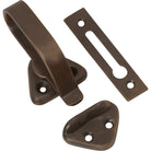 Hopper Window Fastener Antique Brass L74xW39xP31mm in Antique Brass