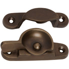 Sash Fastener Classic Antique Brass L65xW25mm in Antique Brass