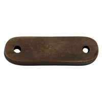Casement Fastener Spacer Teardrop Antique Brass H55xW16xT6mm CTC 39mm (+/-1mm) in Antique Brass
