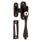 Casement Fastener Locking Teardrop Right Hand Antique Brass W28xP34mm Drop 115mm in Antique Brass