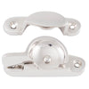 Sash Fastener Narrow Polished Nickel L69xW17mm in Polished Nickel