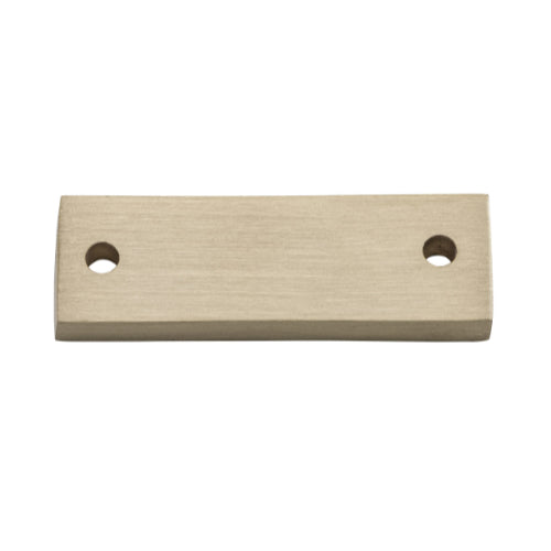 Casement Fastener Spacer Square Satin Brass H51xW16xT6mm CTC 39mm (+/-1mm) in Satin Brass