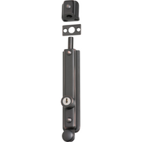 Surface Bolt Locking Zinc Alloy Antique Copper H150xW32xP35mm in Antique Copper