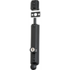 Surface Bolt Locking Zinc Alloy Matt Black H150xW32xP35mm in Matt Black