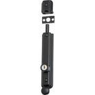 Surface Bolt Locking Zinc Alloy Matt Black H150xW32xP35mm in Matt Black