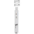 Flush Bolt Locking Polished Chrome H200xW29mm in Polished Chrome
