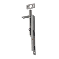 Flush Bolt Rumbled Nickel H150xW19mm in Rumbled Nickel