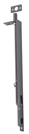 Flush Bolt Matt Black H300xW19mm in Matt Black