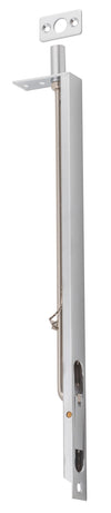 Flush Bolt Satin Nickel H300xW19mm in Satin Nickel