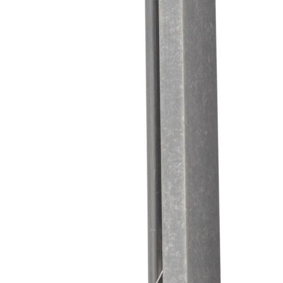 Flush Bolt Rumbled Nickel H300xW19mm in Rumbled Nickel