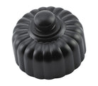Fan Controller Fluted Matt Black D55xP40mm in Matt Black