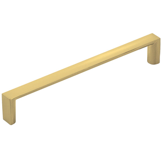 DALLAS D HANDLE 160MM BRUSHED MATT BRASS in Brushed Matt Brass