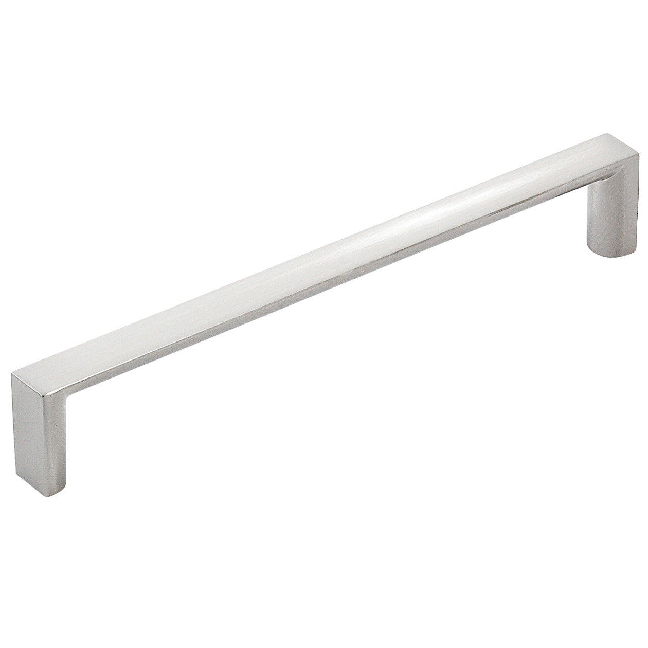 Momo Dallas D cabinet pull handle in dark bronze finish, featuring a sleek, modern design with a curved handle for easy grip.