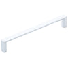 DALLAS D HANDLE 160MM SATIN CHROME in Satin Chrome