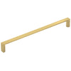 DALLAS D HANDLE 224MM BRUSHED MATT BRASS in Brushed Matt Brass