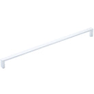 Momo Dallas D Cabinet Pull Handle in brushed black finish, showing sleek modern design for kitchen or furniture drawers.
