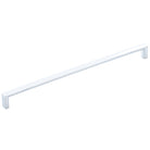 Momo Dallas D Cabinet Pull Handle in brushed gold finish, with sleek curved design for modern kitchen or furniture cabinets.