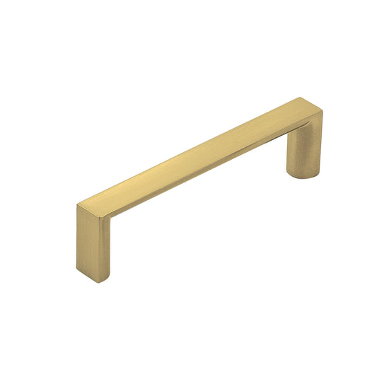 DALLAS D HANDLE 96MM BRUSHED MATT BRASS in Brushed Matt Brass
