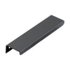 FERRARA LIP PULL 1.5MM THICK X 150MM L 128MM C MATT BLACK in Matt Black