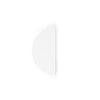 SOLA HALF ROUND LIP PULL - 80MM - WHITE in White