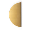 SOLA HALF ROUND LIP PULL - 240MM - BRUSHED BRASS in Brushed Brass