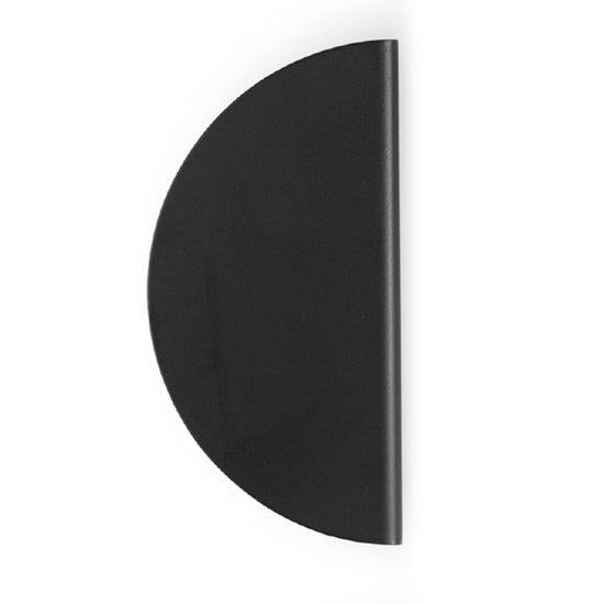 SOLA HALF ROUND LIP PULL - 240MM - MATT BLACK in Matt Black