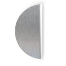 Stainless steel Momo SOLA Half Round Lip Pull handle with sleek, modern design for furniture drawers and cabinets.