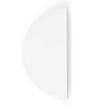 SOLA HALF ROUND LIP PULL - 240MM - WHITE in White