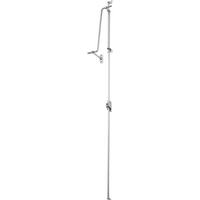 Fanlight Window Operator Chrome Plated H900-1115mm in Chrome Plated