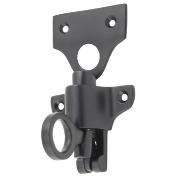 Fanlight Catch Matt Black H50xW59mm in Matt Black