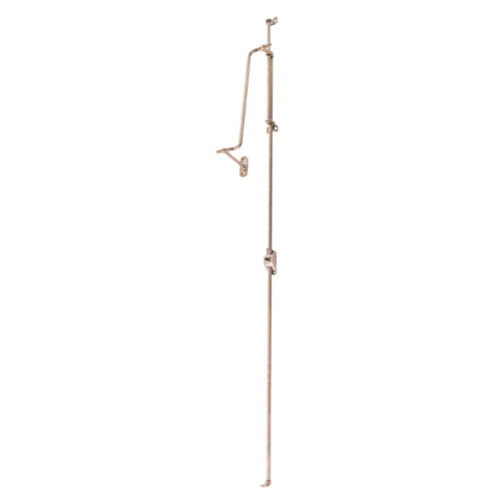 Fanlight Window Operator Antique Brass Unlacquered H900-1115mm in Antique Brass