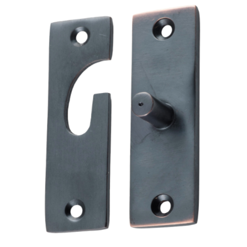 Fanlight Swivel Antique Copper H73xW23mm in Antique Copper