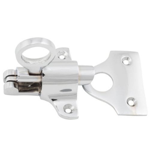 Fanlight Catch Chrome Plated H50xW59mm in Chrome Plated